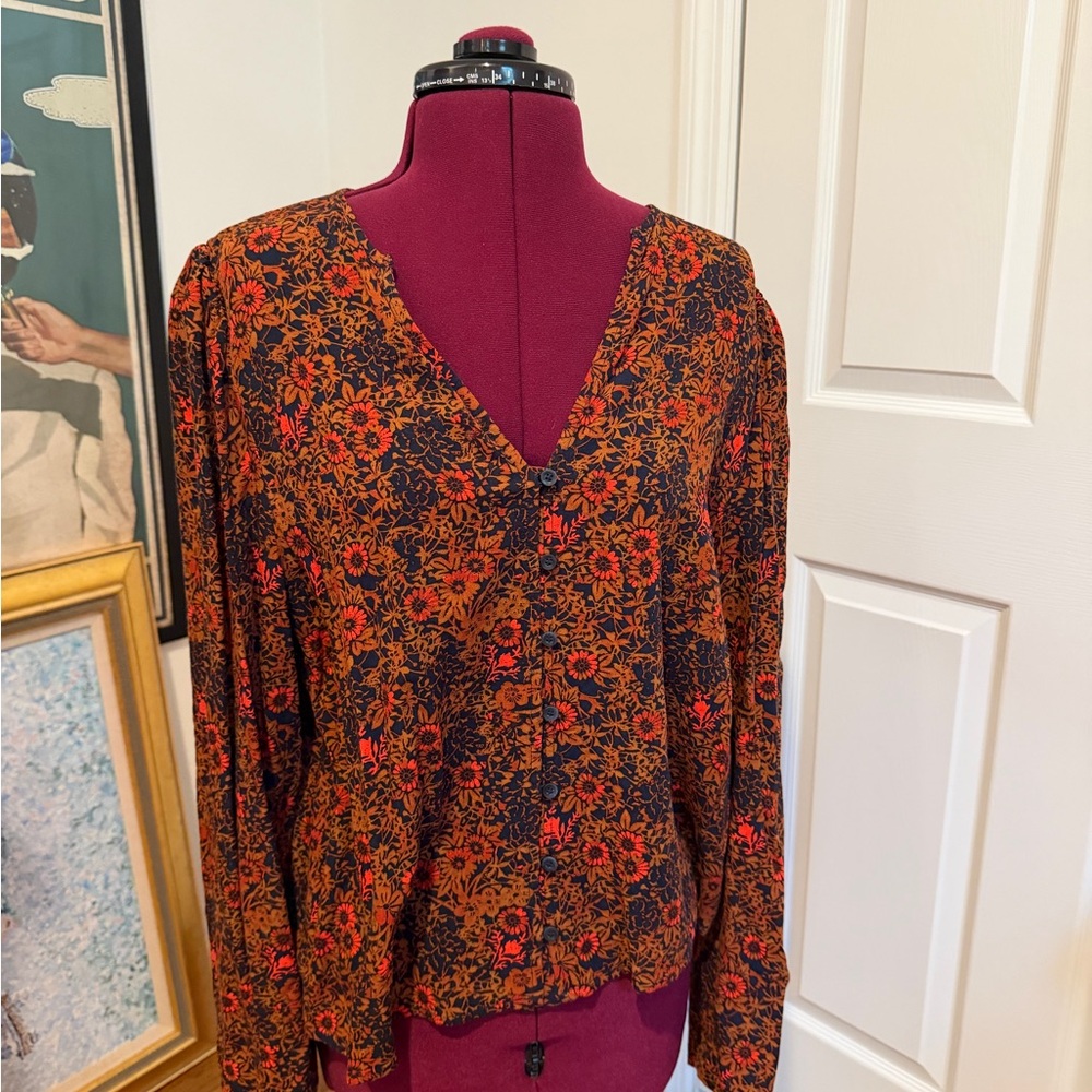 Treasure & Bond Multicolor Floral Top